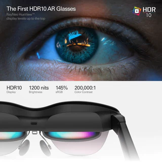 Rayneo Air 4 Pro AR แว่นตาอัจฉริยะ DHR10 1200nits Version4000 AI HDR หน้าจอ 3840 Hz PWM 3D แว่นตา Aduio by Bang &Olufsen
