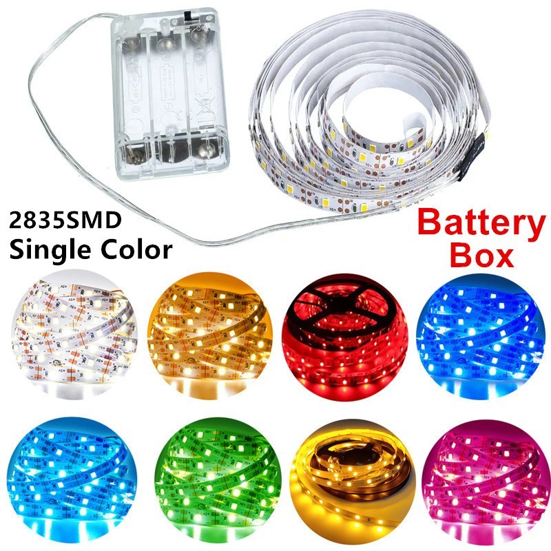 5โวลต์2835ไฟเส้นนํา SMD แบตเตอรี่ดําเนินการ,ไฟเทป นํา กันน้ําสีขาว,สีฟ้า,สีเขียวสําหรับคริสต์มาส,ปาร์ตี้ในร่มกลางแจ้ง,อุปกรณ์ ทําเอง,บ้านห้องนอนตกแต่งวันหยุดงานแต่ง