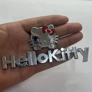 Sanrio 3D สติกเกอร์รถอะนิเมะ Hello Kitty การ์ตูน Auto Decor รอยขีดข่วน Decor Kawaii รถอุปกรณ์เสริมสติกเกอร์อัตโนมัติรถจักรยานยนต์ของขวัญ