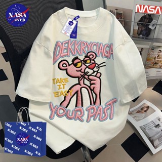 【จัดส่งตลอด 24 ชั่วโมง】🔥NASA ฤดูร้อน oversize แขนสั้น ยูนิเซ…