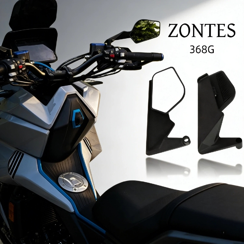 กระจกมองหลังรถมอเตอร์ไซค์ แบบพับได้ พร้อมปีกแอโรไดนามิก สำหรับ ZONTES 368G