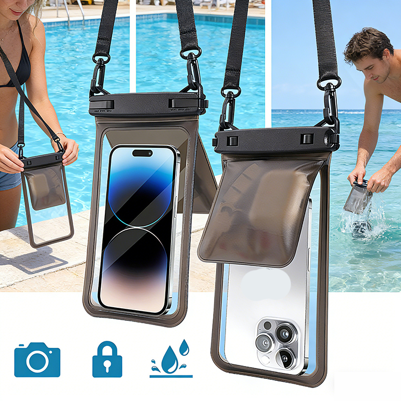 HdooLink Phone กระเป๋ากันน้ําสมาร์ทโฟนสําหรับ ios Samsung กระเป๋าแห้งว่ายน้ํากลางแจ้งใต้น้ํา ราคา ถูกที่สุด ดีลบีเคเค