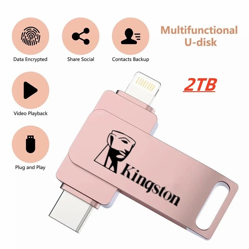 Kingston U-disk Type-C อะแดปเตอร์อินเทอร์เฟซ Ixpand แฟลชไดรฟ์ flip/Ixpand mini dual-drive OTG USB เข