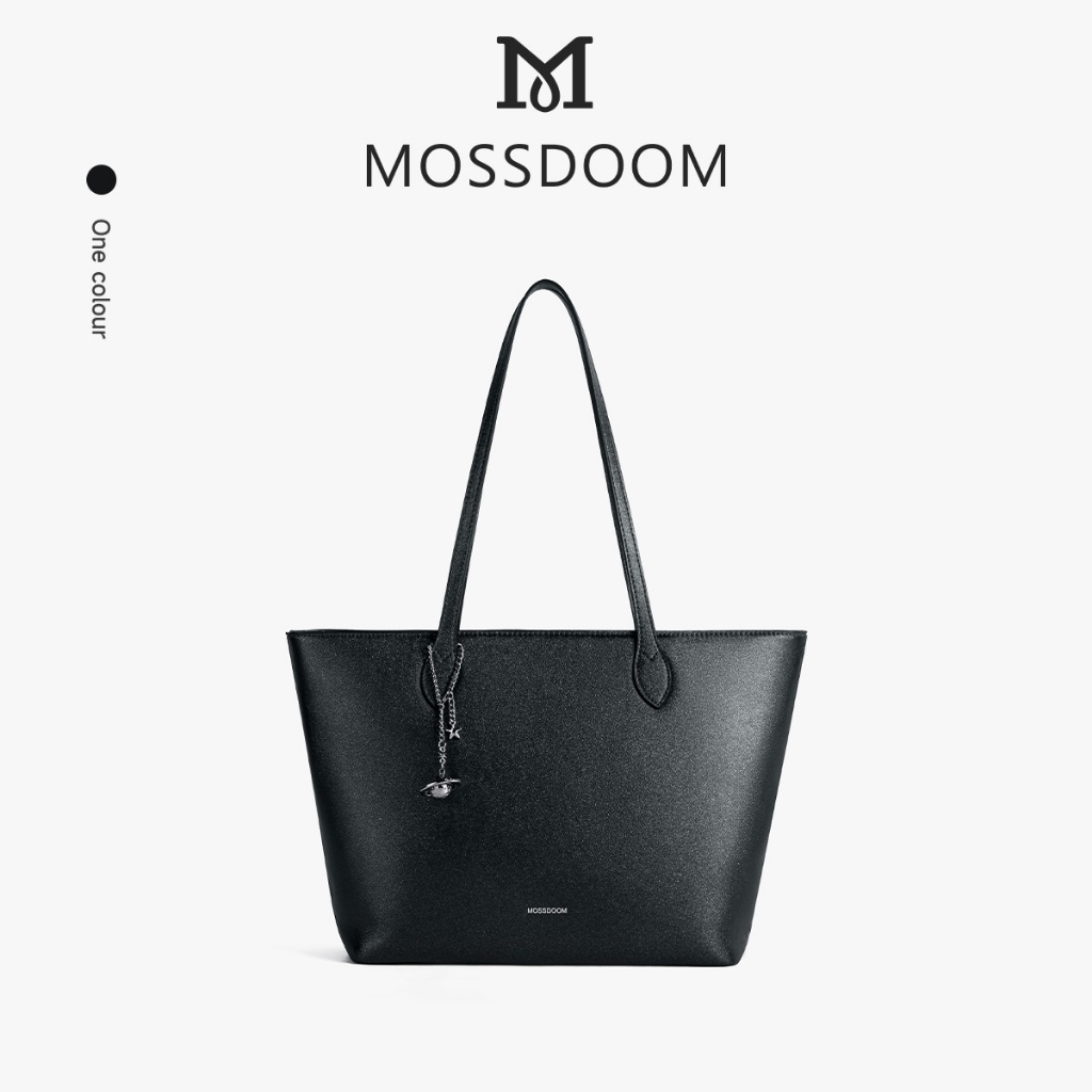 MOSSDOOM Margot Bag กระเป๋าถือผู้หญิง กระเป๋าสะพายไหล่ กระเป๋าโท้ท ความจุขนาดใหญ่ กว้างขวาง ผิวสัมผัสแบบมุก