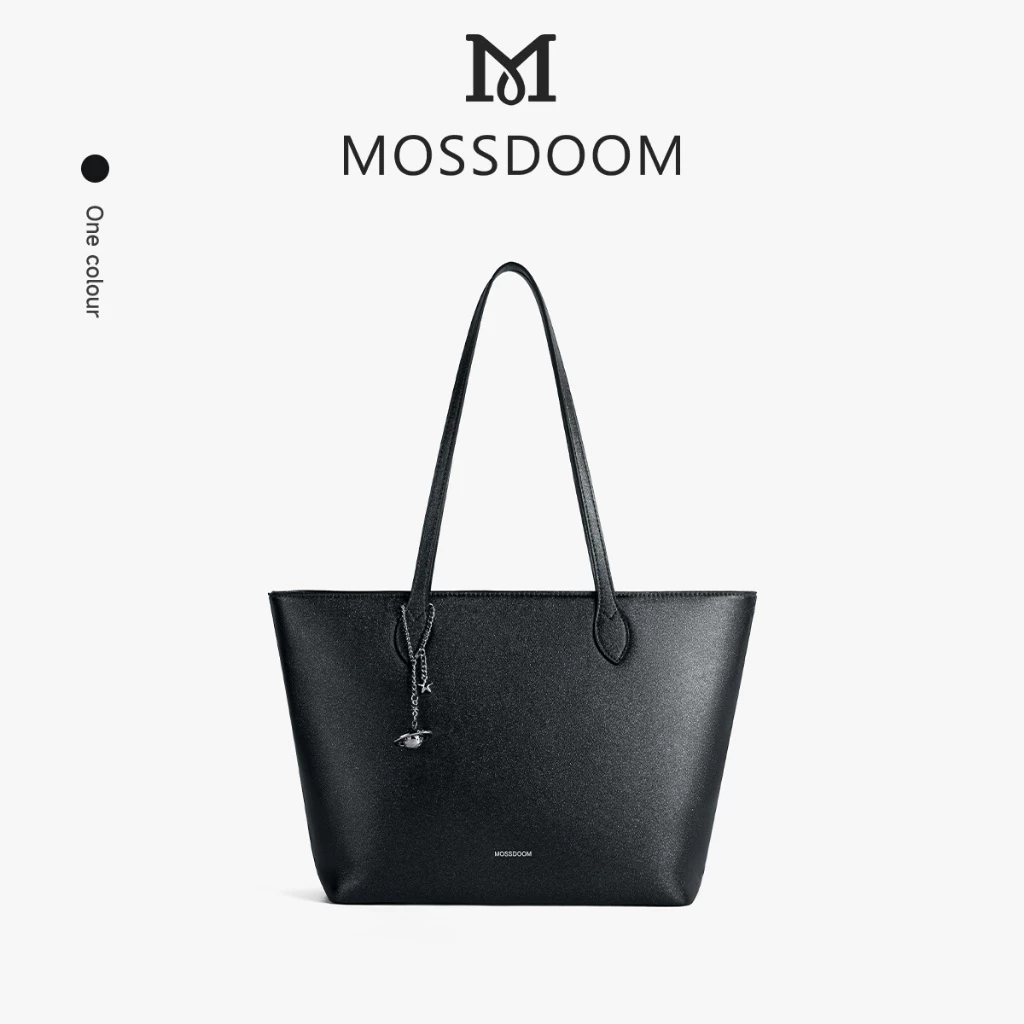 MOSSDOOM Margot Bag กระเป๋าถือผู้หญิง กระเป๋าสะพายไหล่ กระเป๋าโท้ท ความจุขนาดใหญ่ กว้างขวาง ผิวสัมผัสแบบมุก