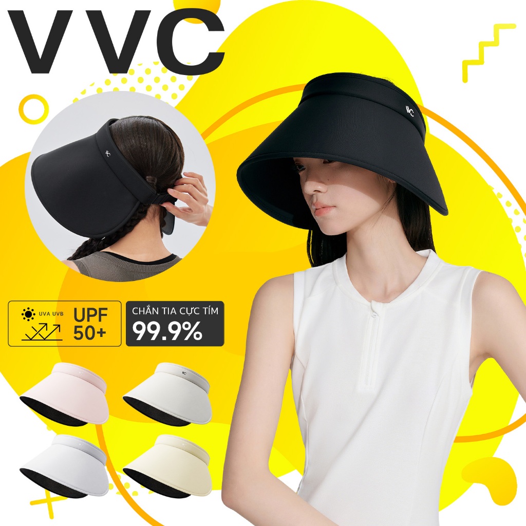 VVC หมวกกันแดดผู้หญิง UPF50+ สำหรับกีฬากลางแจ้งในฤดูใบไม้ร่วง