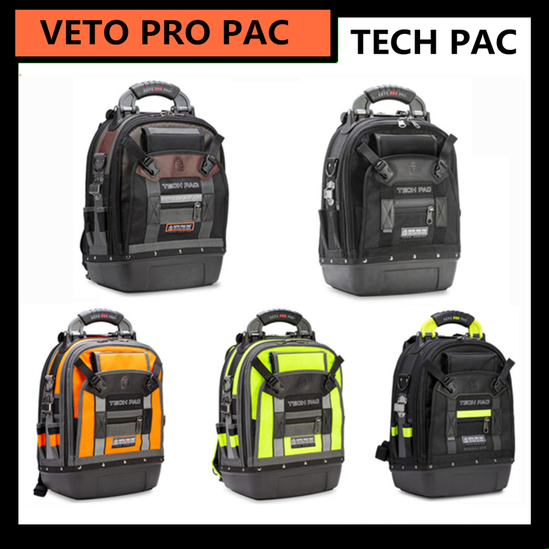[VETO PRO PAC] TECH PAC Series-กระเป๋าเป้สะพายหลังช่างไฟฟ้าซ่อมมอเตอร์อ่อนแอซ่อม High-End Toolkit-- 