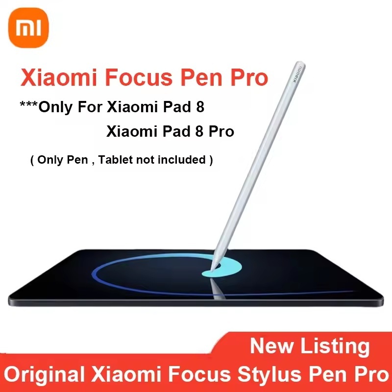 Xiaomi Focus Stylus Pen Pro สําหรับ Xiaomi Pad 8 / 8 Pro Tab 16384 ระดับ Sense ไม่มีปุ่มแม่เหล็กวาดด