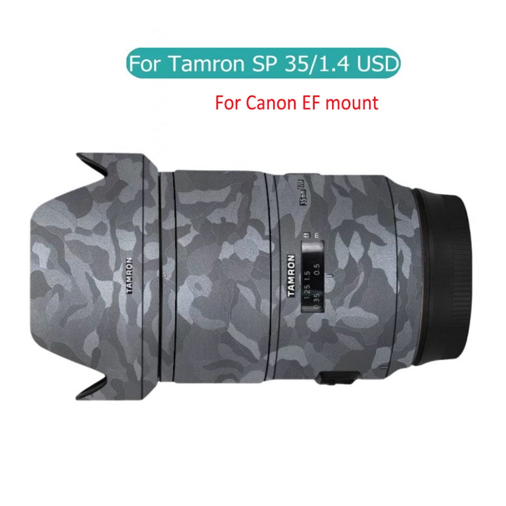 สําหรับ Tamron SP 35 มม.F1.4 Di USD Canon EF Mount เลนส์รูปลอกผิวสําหรับ 35 F1.4 Wrap Cover Tamron 3