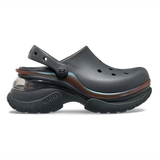 Crocs Hole Shoes Super Bae Little Dolphin ส้นสูงหนา สำหรับผู…