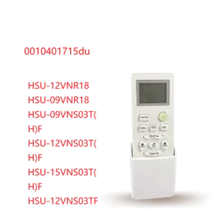 ใหม่ ใหม่ ใหม่ 0010401715DU สําหรับ Haier AC 0010401715DU / A0010401715DU Haier Air Remote Haier อะไหล่แท้จากศูนย์ ** พร้อมฐานรีโมทรีโมทคอนโทรล HSU-10VFB03T HSU-18VFB03T