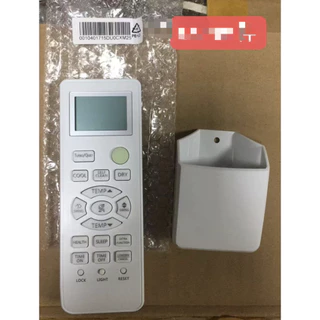 ใหม่ ใหม่ ใหม่ 0010401715DU สําหรับ Haier AC 0010401715DU / A0010401715DU Haier Air Remote Haier อะไหล่แท้จากศูนย์ ** พร้อมฐานรีโมทรีโมทคอนโทรล HSU-10VFB03T HSU-18VFB03T