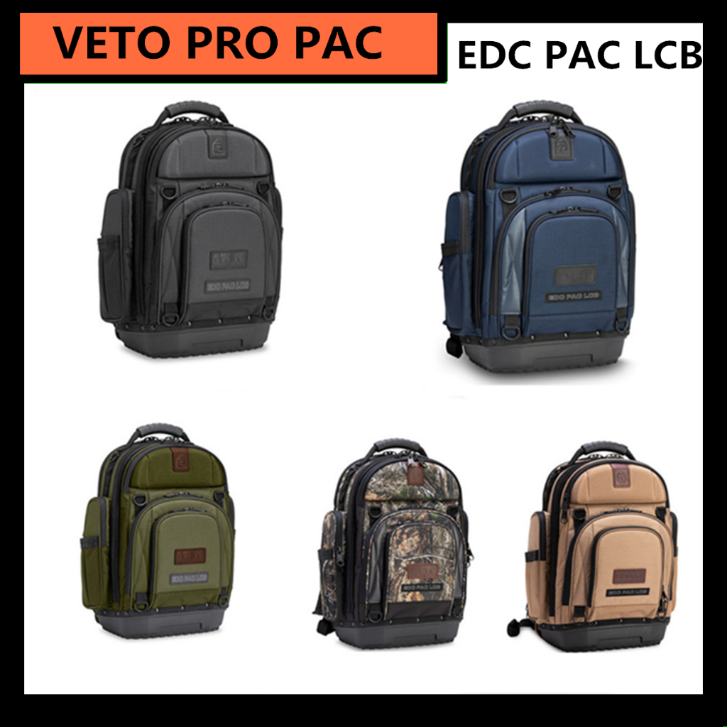 [VETO PRO PAC] EDC PAC LCB Series-เครื่องมือช่างไฟฟ้าซ่อมเครื่องจักร High-End Toolkit