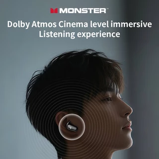 [จัดส่งจากประเทศไทย] Monster MQT52 Original หูฟังบลูทูธ HiFi HD Call ลดเสียงรบกวน แบตเตอรี่ใช้งานได้นาน