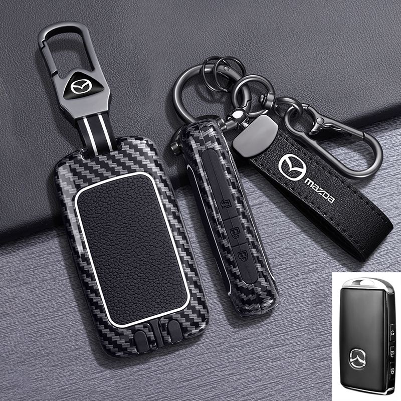 เคสกุญแจรีโมทรถยนต์ สําหรับ mazda 2 2024 2025 Mazda3 Mazda CX3 CX4 CX7 cx30 CX8 CX5 ของแต่งรถยนต์ พว