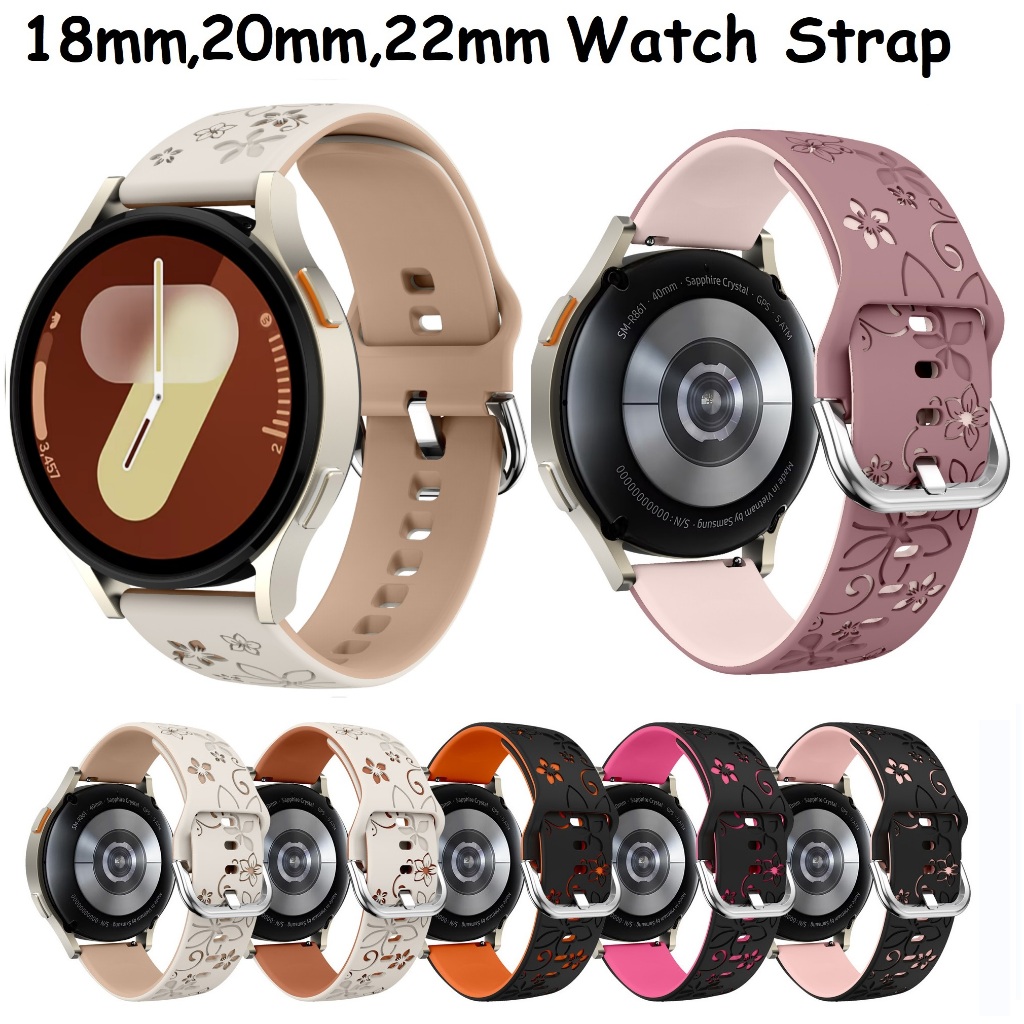 3D Engraving Silicone Strap For Huawei watch gt 6 สาย Huawei gt6 Strap Huawei watch GT 5 สาย huawei 
