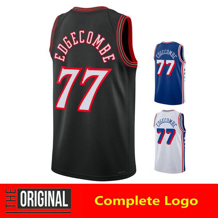 เสื้อบาสเก็ตบอลใหม่ 77 VJ Edgecombe Jersey