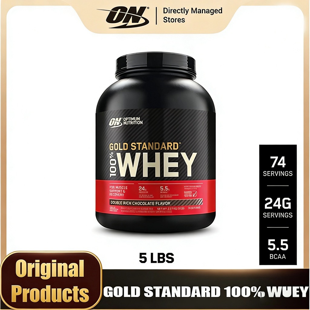 Optimum Nutrition Gold Standard Whey 2lbs/5lbs-100% เวย์โปรตีนผง