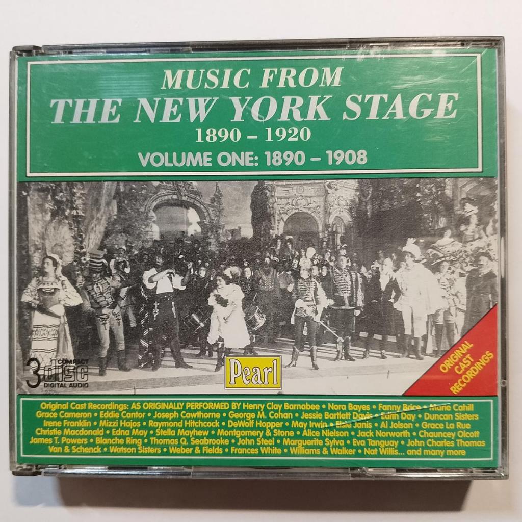 หลากหลาย – เพลงจาก The New York Stage 1890-1920: Vol 1 1890-1908 Vocal, Opera