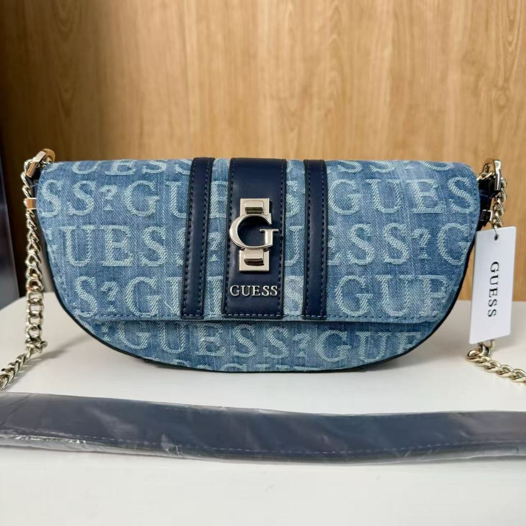 ใหม่ GUESS กระเป๋าสะพายข้างผู้หญิง กระเป๋าสะพายข้าง 2603101