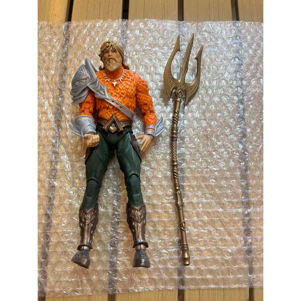 (ไม่มีกล่อง ไม่มีการ์ด) McFarlane Page Puncher PP Series Aquaman Action Figure