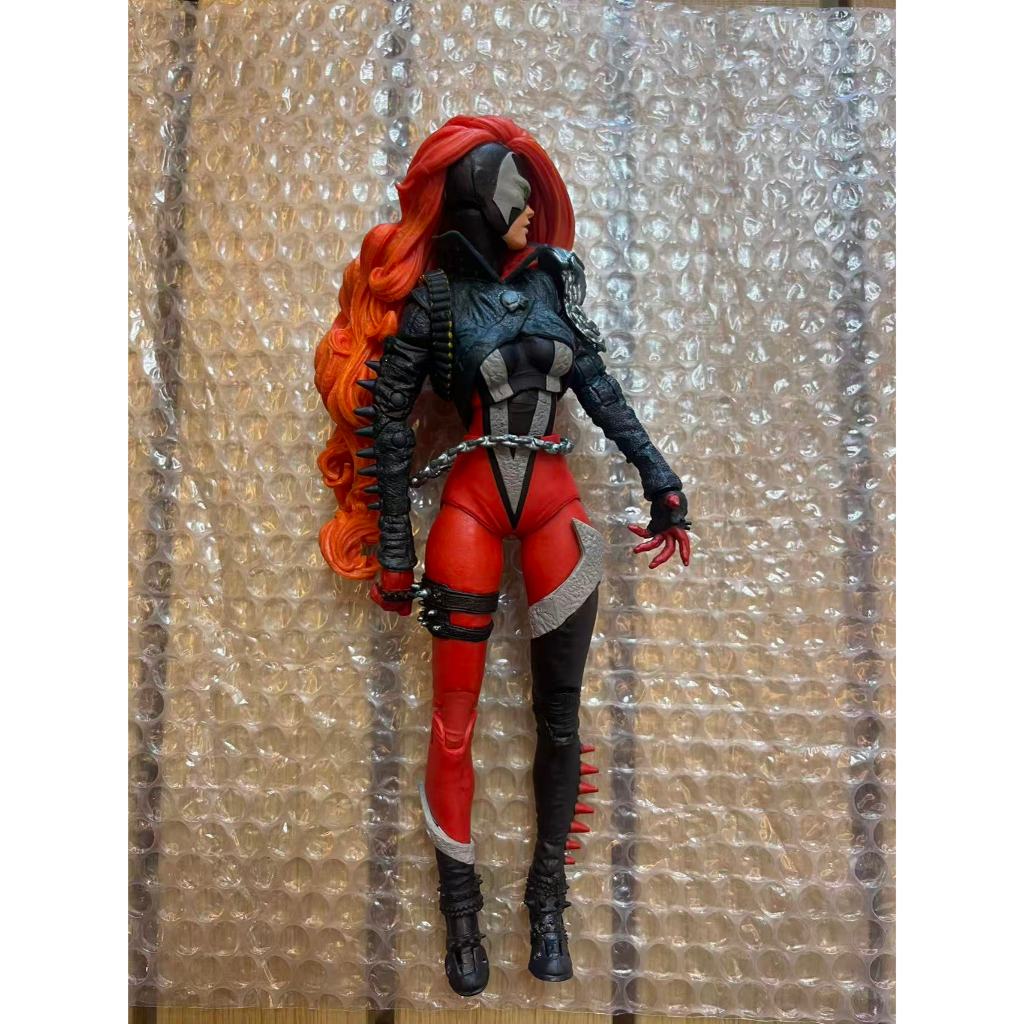 (ไม่มีกล่อง ไม่มีการ์ด) McFarlane Spawn Female Action Figure
