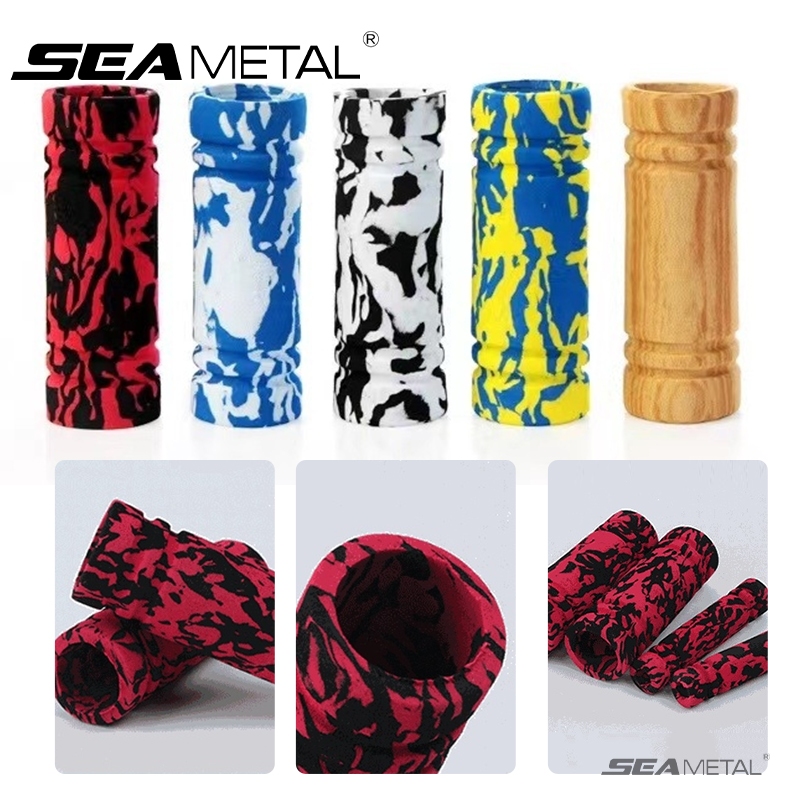 SEAMETAL ปลอกแฮนด์โฟมลายพราง นุ่มพิเศษ กันกระแทก ลดการสั่นสะเทือน ขับขี่สบาย ไม่เมื่อยล้า