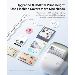NIIMBOT B2/B2Pro เครื่องพิมพ์ฉลากแบบพกพา ภาพผ่านบลูทูธ เครื่องพิมพ์บาร์โค้ด ฉลากอาหาร และเครื่องพิมพ์ฉลากชื่อ
