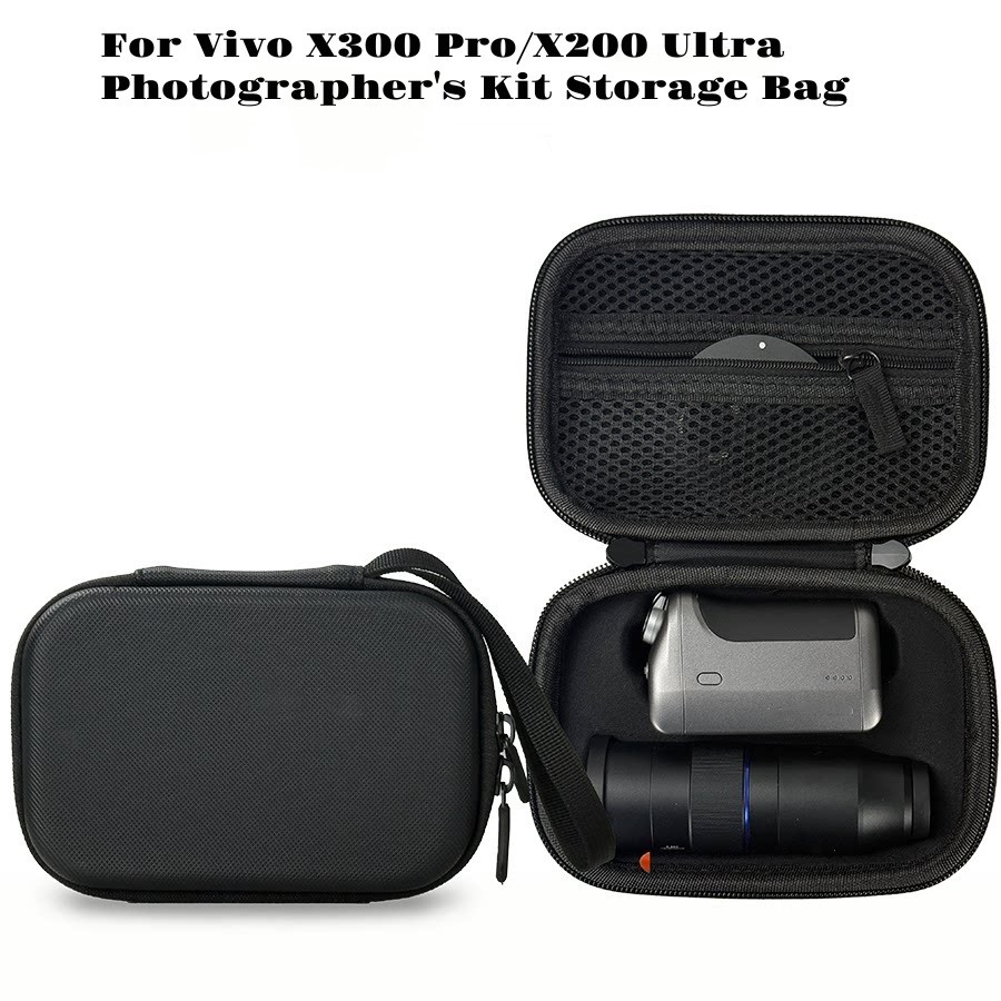 กระเป๋าเก็บกรณี Drop-resistant Hard Shell กระเป๋าถือสําหรับ vivo X300 Pro/X200 ultra Photographers K