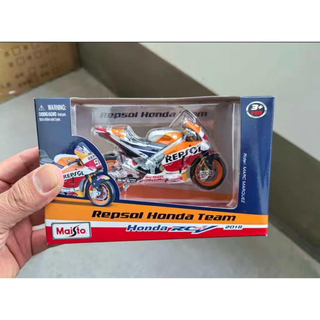 Maisto 1:18 Honda 2018#93 Ducati Pramac Team 2021 Racing Simulation Alloy Motorcycle Model Toys