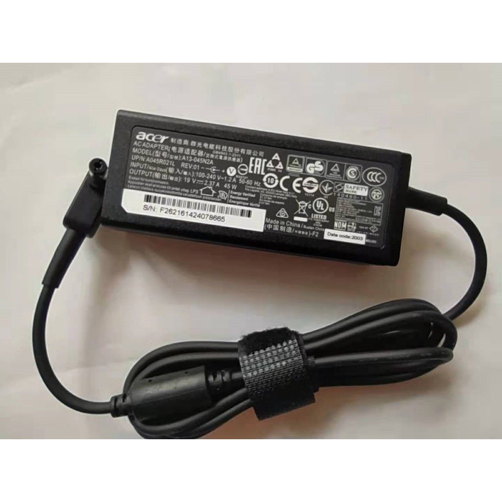 Oem 19V 2.37A/2.1A เครื่องชาร์จอะแดปเตอร์ AC สําหรับ Acer TravelMate 8172 8172Z 8172T 8172T-33U2G16N