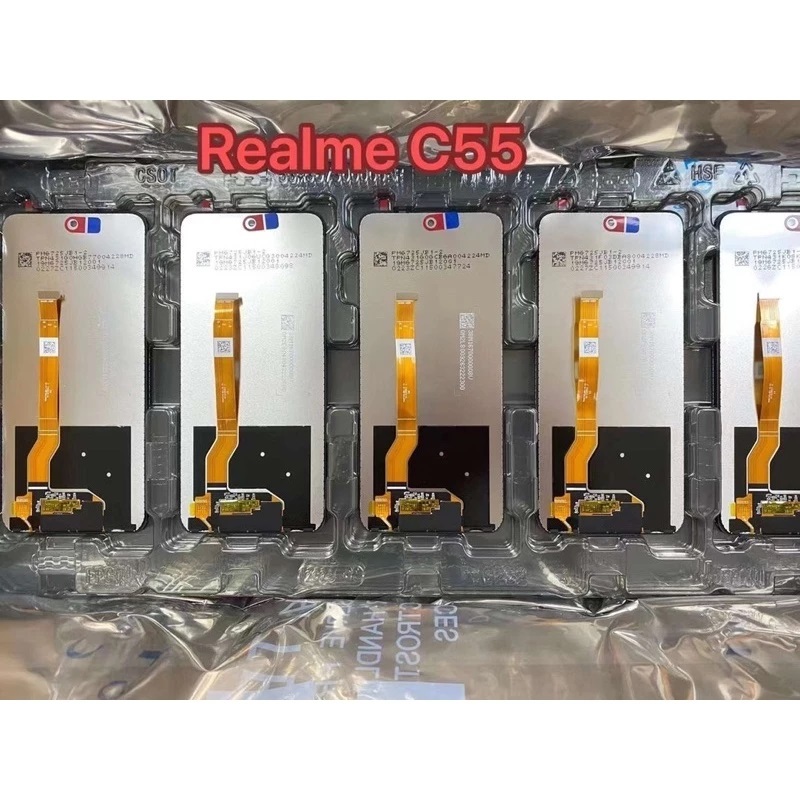 เหมาะสําหรับชุดหน้าจอ Realme C55 RMX3710 จอแสดงผล LCD แบบสัมผัส