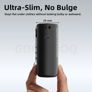 GOOJODOQ GFS021 3000mAh เอวติดตั้งพัดลมความเร็วสูงปรับ Airflow แฮนด์ฟรีปลอดภัยสวมใส่จอแสดงผลดิจิตอลที่ชัดเจน