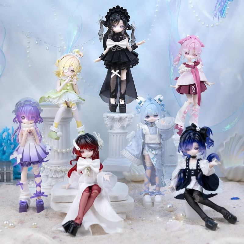 [พร้อมส่ง ของแท้] COME4FREE Mitian Ocean Gem Series กล่องสุ่ม ตุ๊กตา BJD 1/8 ตุ๊กตาข้อต่อขยับได้ โมเดล ฟิกเกอร์ ของตกแต่งโต๊ะ ของขวัญ