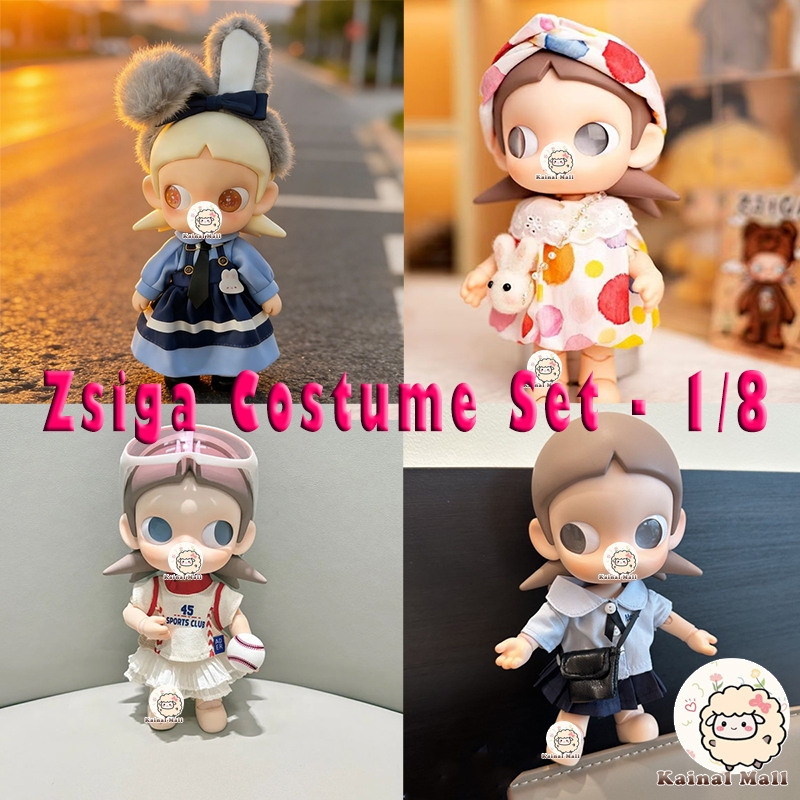 ชุดเสื้อผ้า Zsiga: เสื้อผ้าสำหรับตุ๊กตา ขนาด 1/8 – โปรปัง