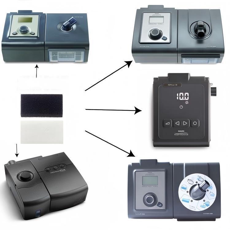 10 ชิ้นCPAP ตัวกรองโฟม, ตัวกรองฟองน้ํา CPAP ละเอียดพิเศษแบบใช้ซ้ําได้, ทําความสะอาดที่ทนทานตัวกรองอากาศ CPAP สําหรับ Philips Respiriconics ราคา ถูกที่สุด ดีลบีเคเค แกลเลอรีภาพที่ 2