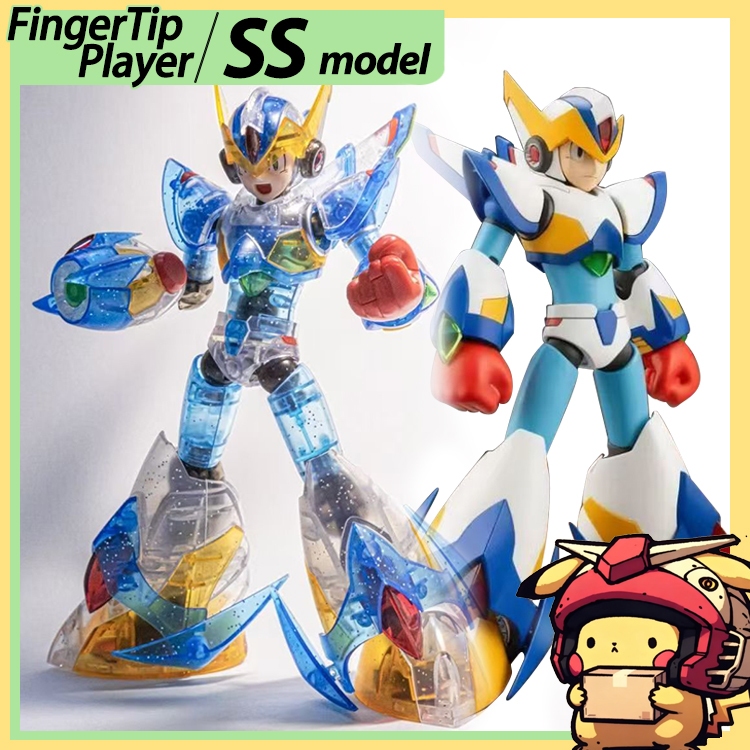 Ss รุ่น สีใส mega man Kp701 X Aix Fifth Rockman Assembly Model DIY