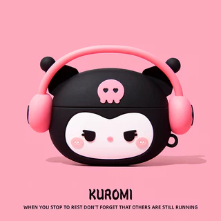 (AirPods Pro3) เคสน่ารักสําหรับ AirPods4/4ANC/Pro/Pro2/Pro3 เคสซิลิโคนอ่อนนุ่มพร้อม Crabiner