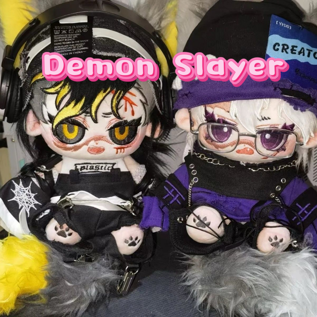 ใหม่ทั้งหมด!!Anime Plush Demon Slayer ตุ๊กตาน่ารัก Shinazugawa Genya Shinazugawa Sanemi ตุ๊กตาของเล่