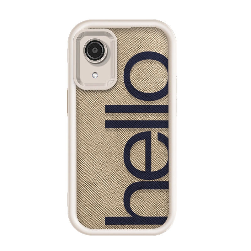 สําหรับ Vivo Y1S/Vivo Y90,Hello,รูปแบบ,เคสโทรศัพท์ซิลิโคนป้องกันการตก
