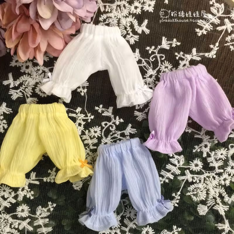 Blythe Small Cloth/momoko/obistu/azone/Doll Pumpkin Pants Bloomers