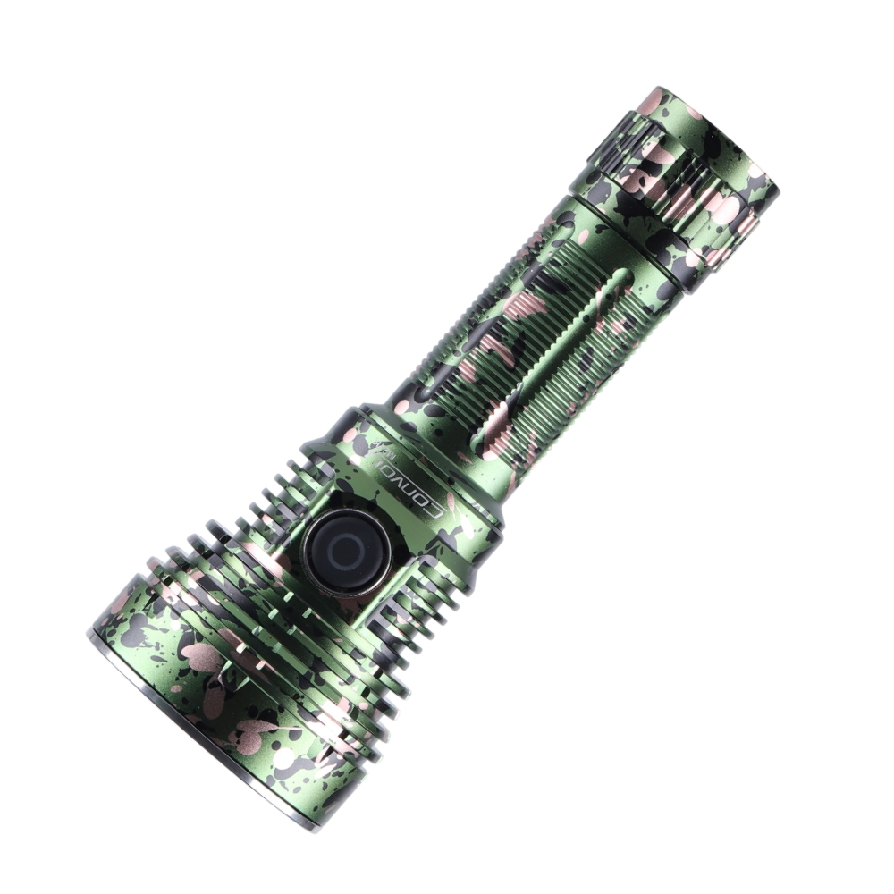 Convoy M21K ไฟฉาย ลายพรางสีเขียว แบบพกพา modèle LHP73B