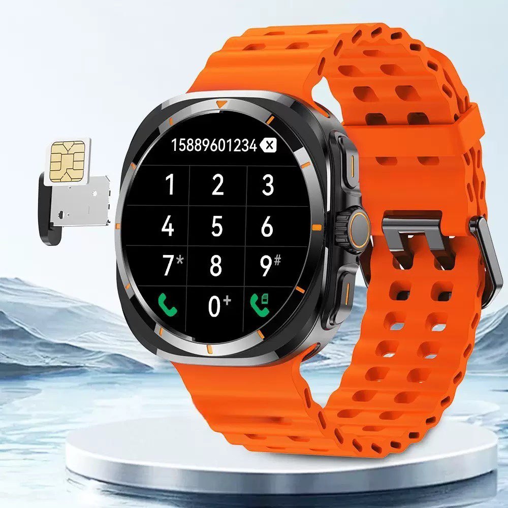 4G ซิมการ์ด BW8 ultra SmartWatch Call HD กล้องสําหรับ Android IOS ผู้ชายผู้หญิงโทรศัพท์กล้องสมาร์ทนา