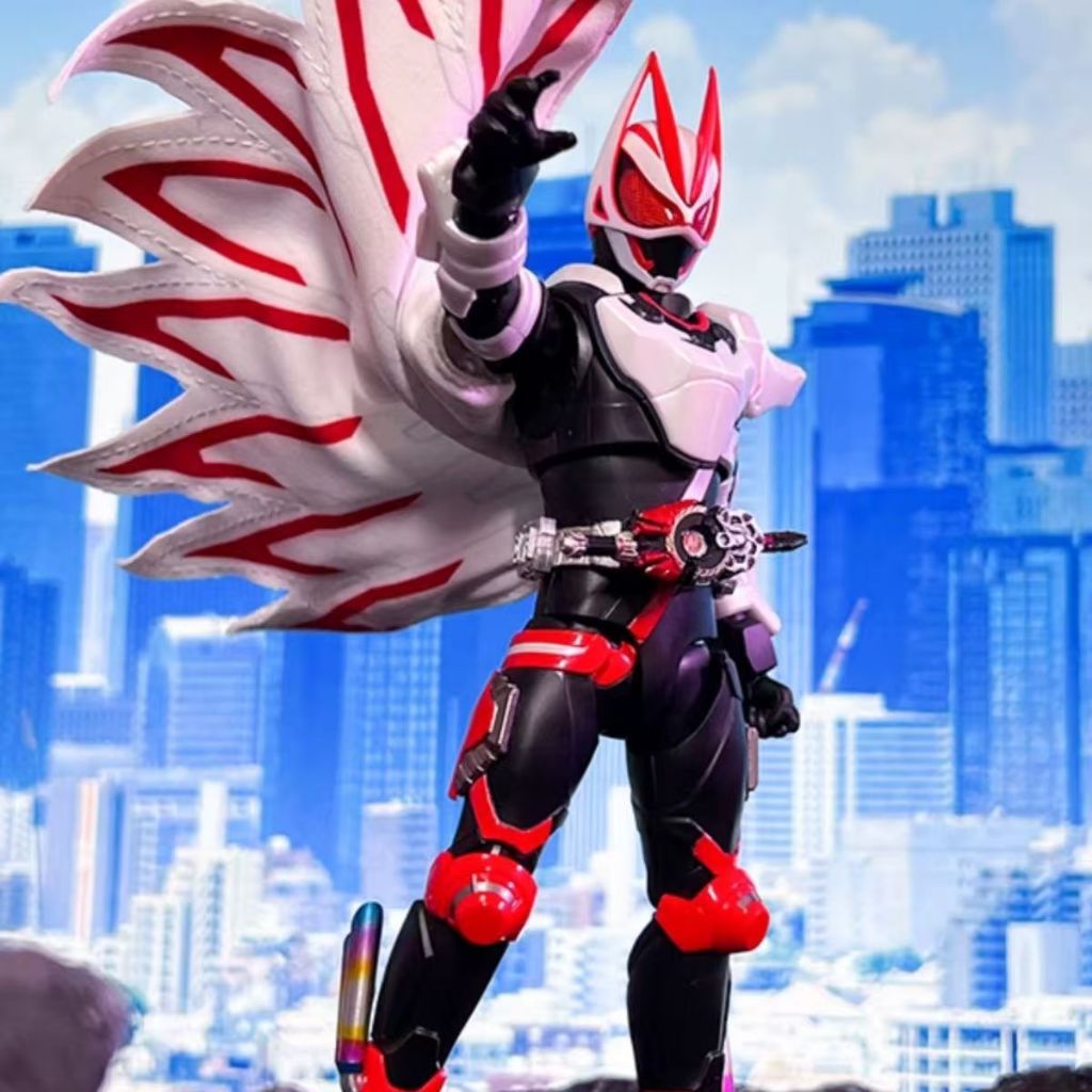 SHF Kamen Rider Extreme Fox GEATS เสื้อคลุมเสริมจิ้งจอกเก้าหางไม่มีตุ๊กตา