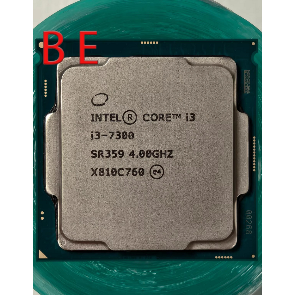 CPU 7th Gen Core i3 7300 SR359 LGA 1151 CPU โปรเซสเซอร์ 2 แกน 4.00GHZ 4T 51W คอมพิวเตอร์เดสก์ท็อป