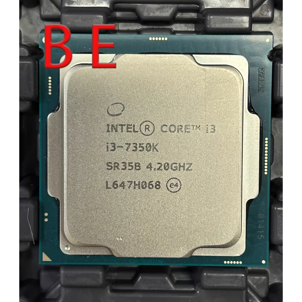 CPU 7Th Gen Core i3-7350k LGA 1151 โปรเซสเซอร์ CPU Kaby Lake Dual Core 4.2 GHz