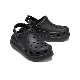 ผู้หญิงสไตล์คลาสสิก Crush Clog สี, ผู้หญิง 5-6 ซม. รองเท้าชายหาดเพิ่มความสูง(One size larger)
