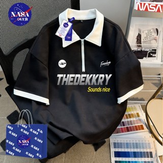 【จัดส่งตลอด 24 ชั่วโมง】🔥NASA ฤดูร้อน ซิปครึ่งตัว oversized P…