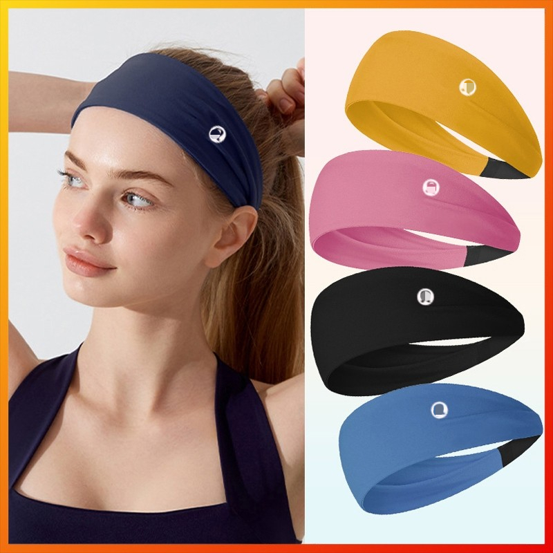 Lu & Lu Yoga Hair Band Elastic Sports Hair Band Fitness Antiperspirant Hair Band Running Headscarf F