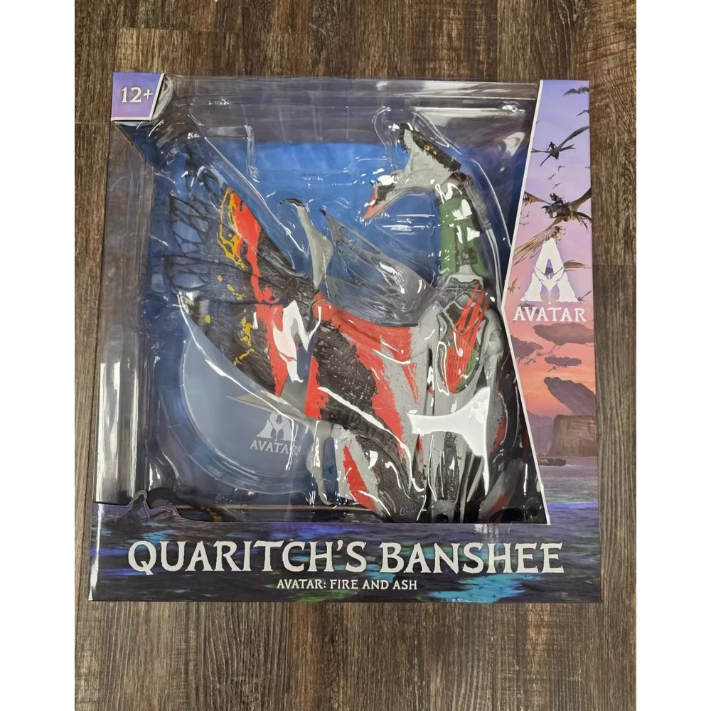 McFarlane Avatar 3: โมเดลลําแสง Ashes Mount/Dragon Spotted
